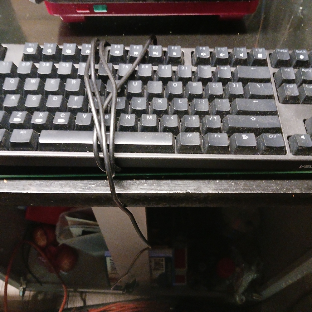 Headset and keyboard gaming